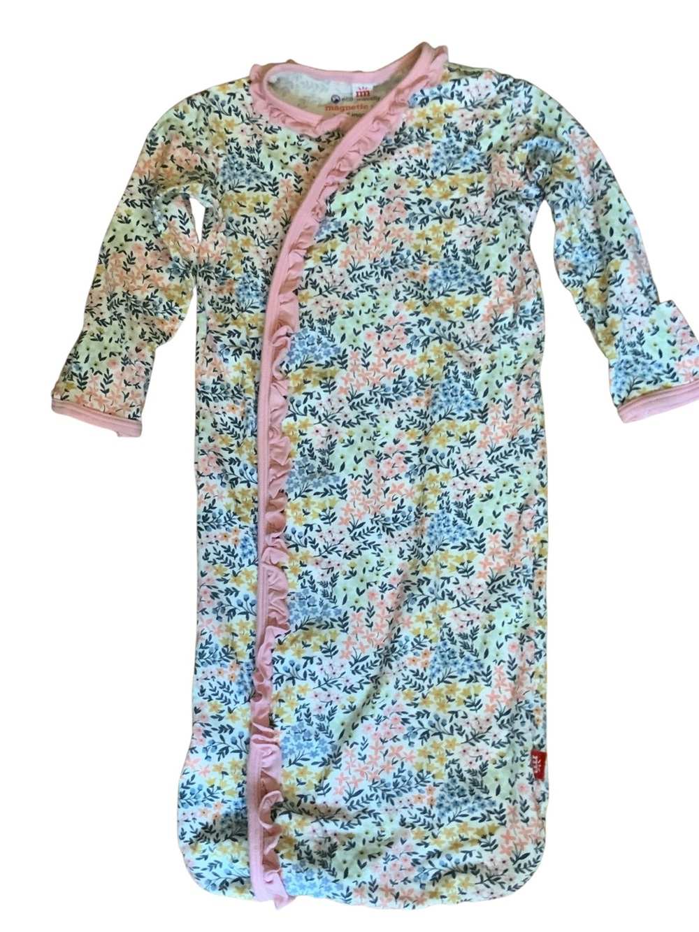 Magnetic Me Pink Floral Modal Magnetic Gown